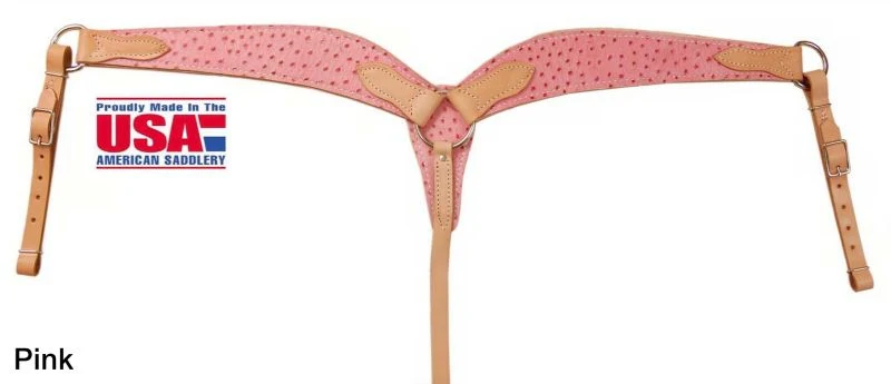 American Saddlery Ostrich Breast Collar