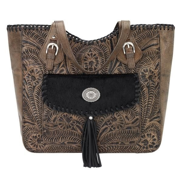 American West Annies Secret Collection Large Zip Top Tote - Image 2