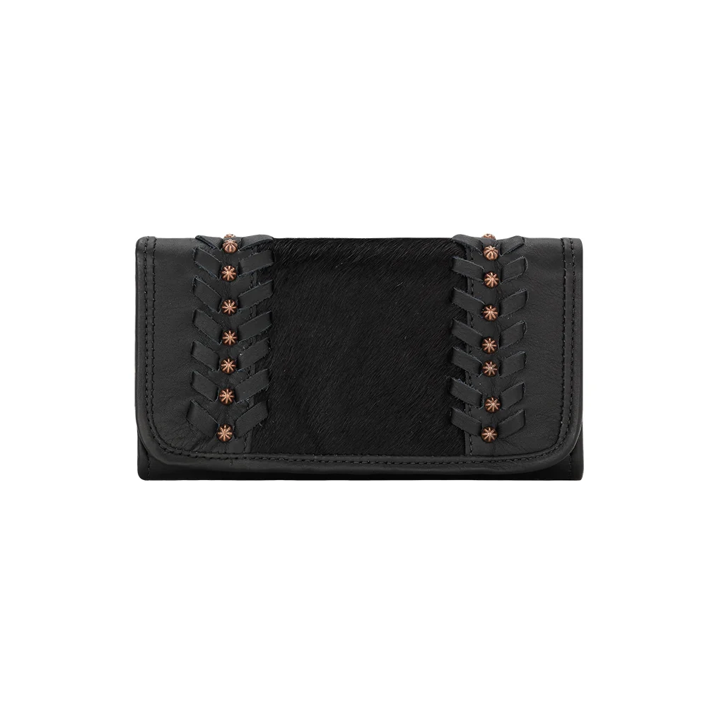 American West Cow Town Tri-Fold Wallet