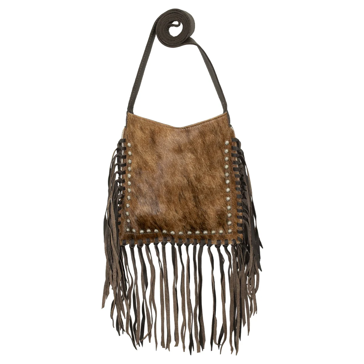 American West Fringed Cowgirl Crossbody with Fringe - Image 3