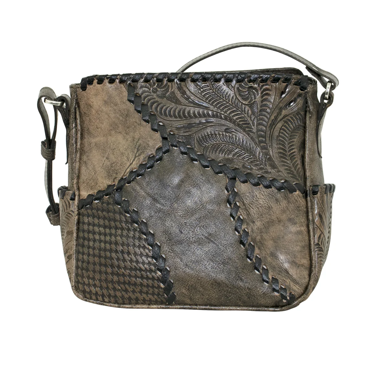 American West Gypsy Patch All Access Crossbody Bag - Image 2