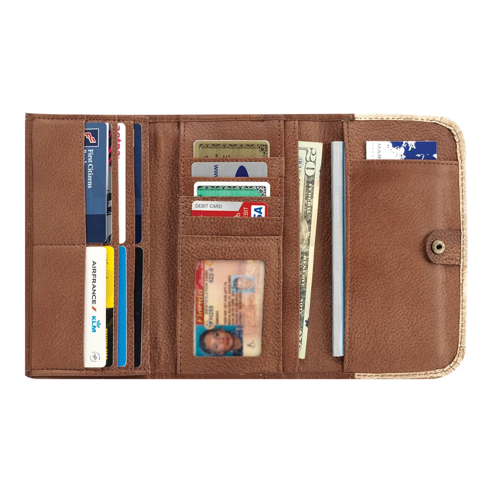American West Harvest Moon Tri-Fold Wallet - Image 3