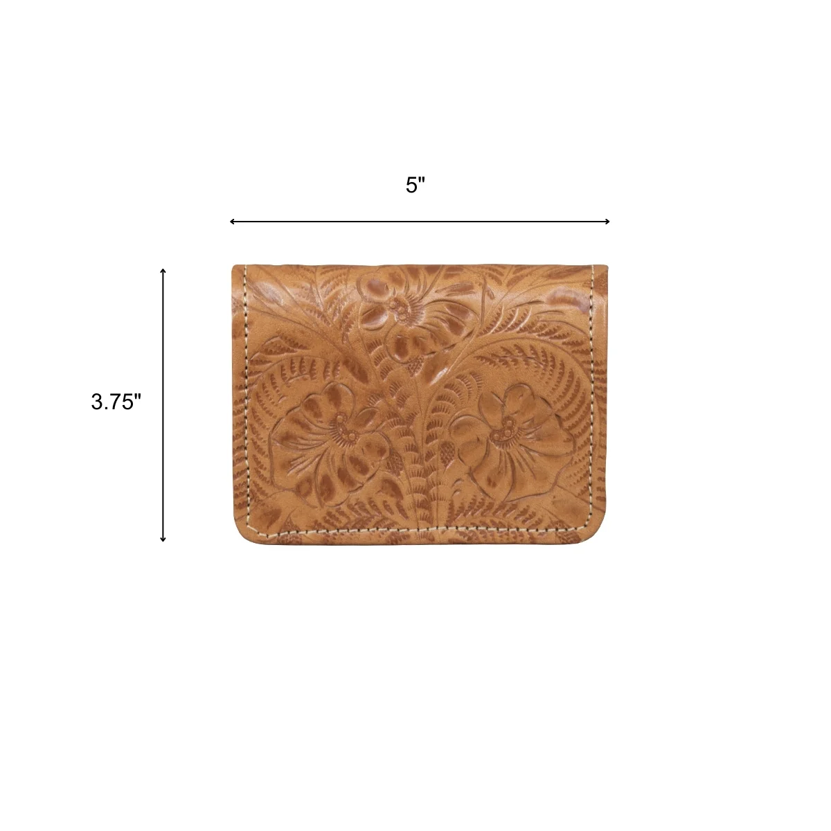 American West Ladies Small Tri-Fold Wallet - Image 8