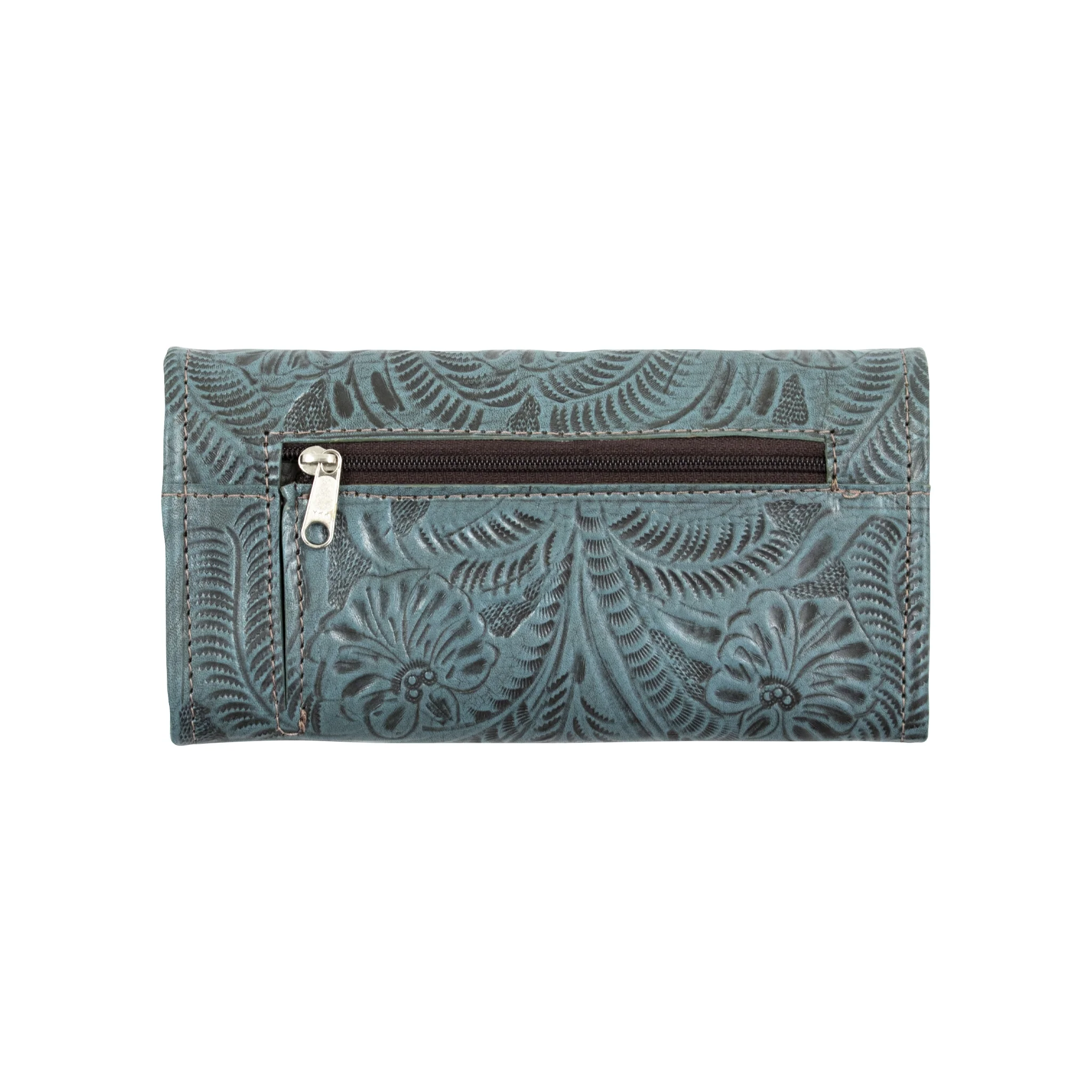 American West Ladies Tri-Fold Wallet - Image 2