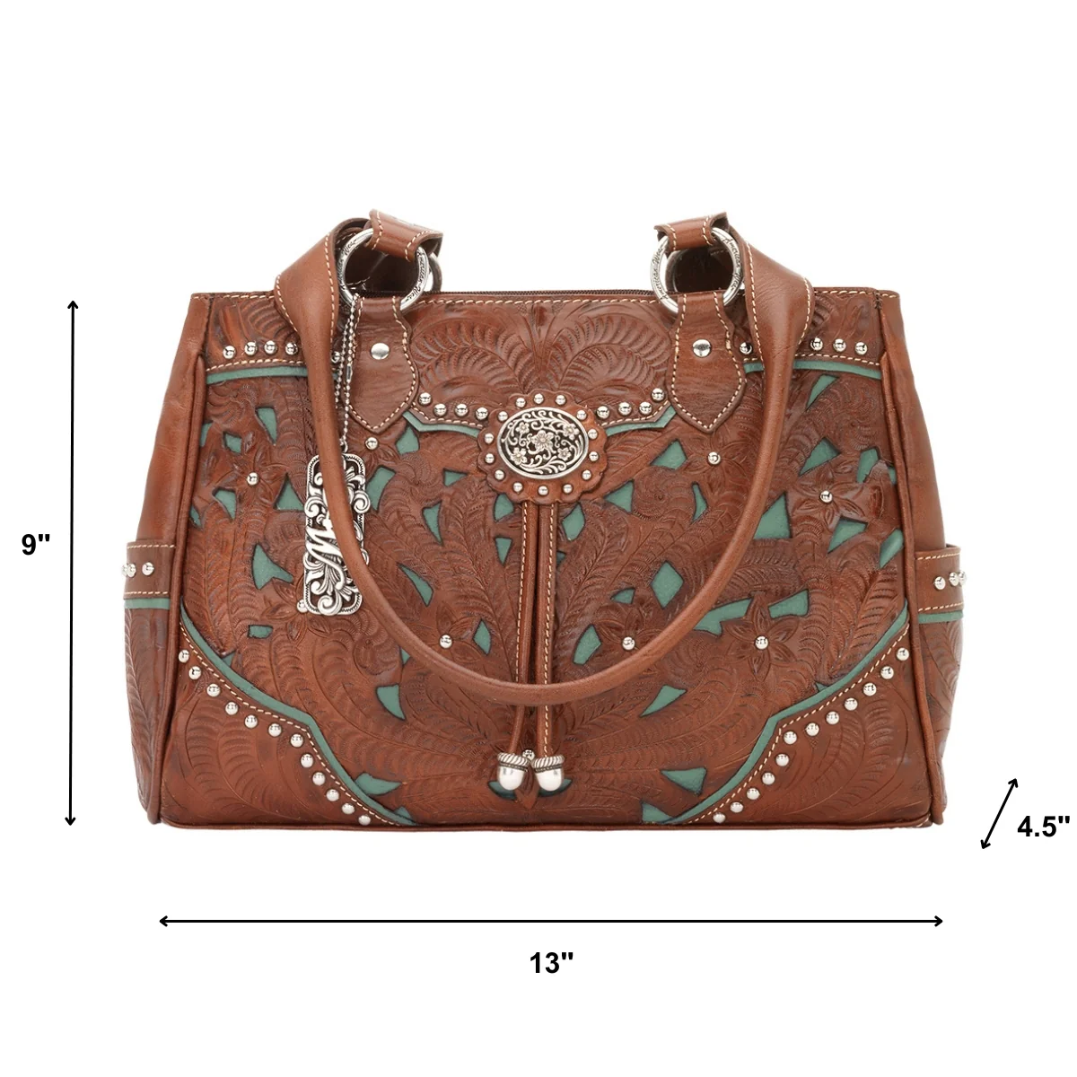 American West Lady Lace Multi Compartment Organizer Tote - Image 5