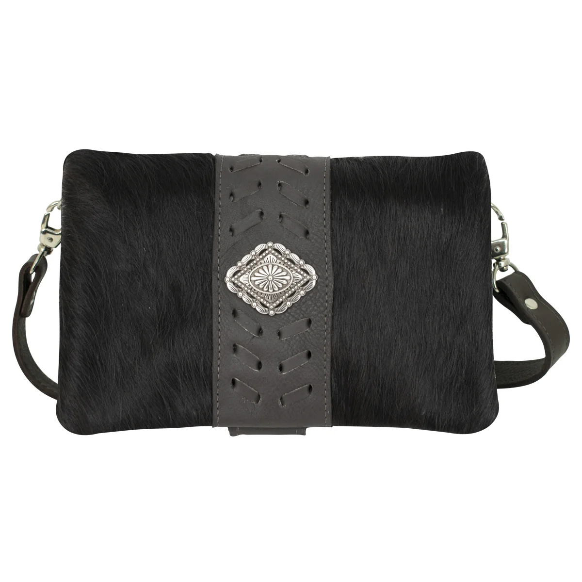 American West Large Grab-And-Go Foldover Crossbody Bag