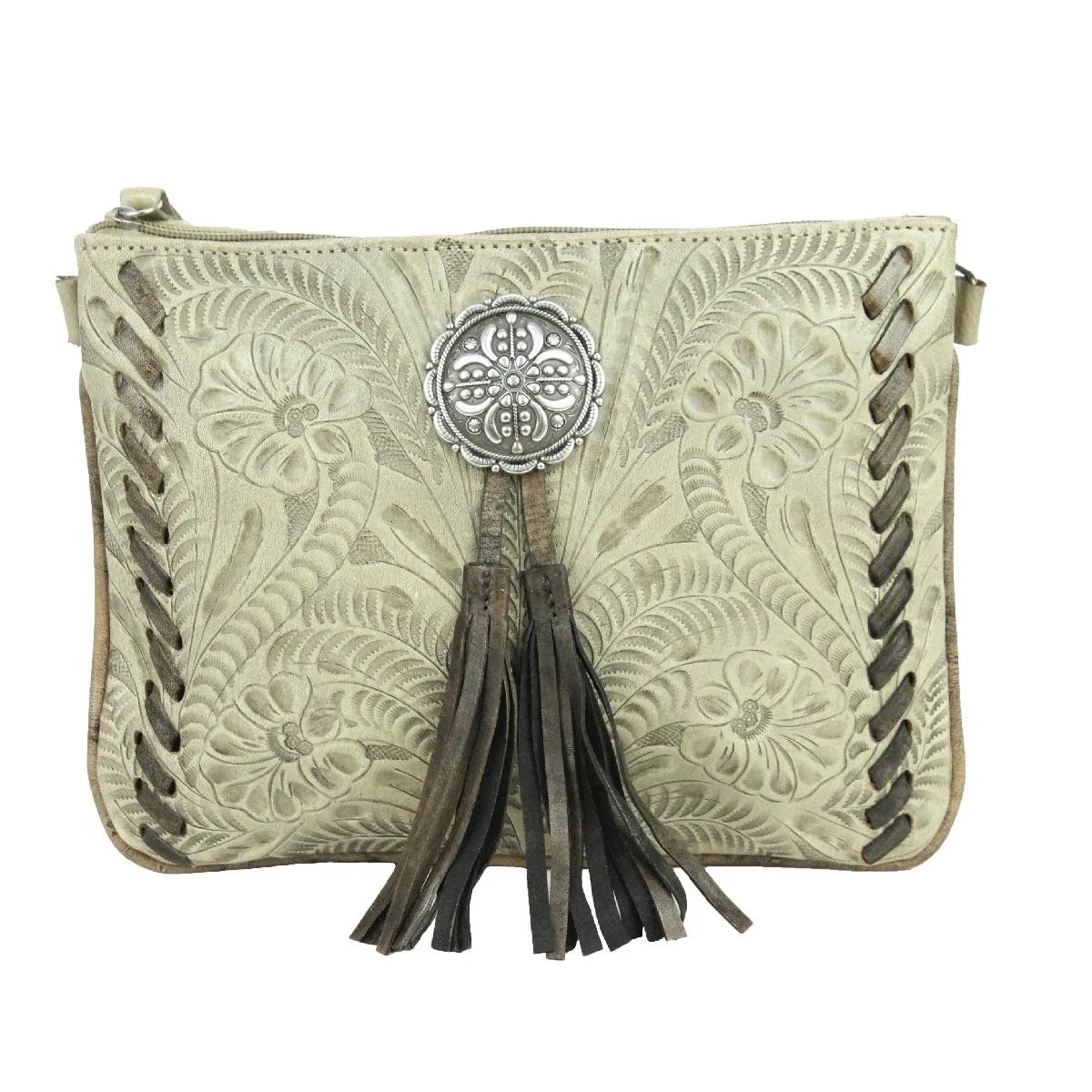 American West Lariats and Lace Multi-Compartment Crossbody - Image 4