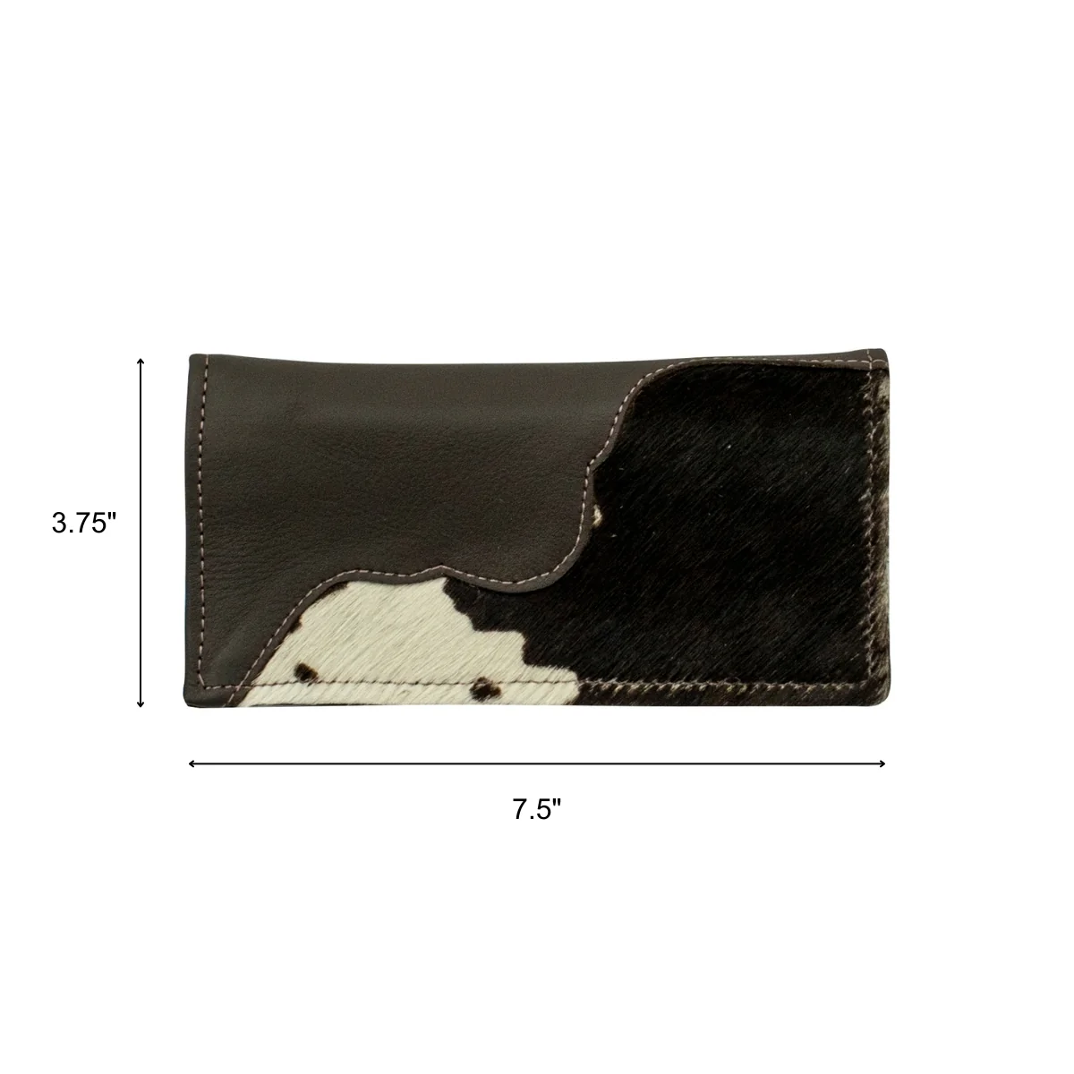American West Mens Rodeo Wallet with Hair-On Hide - Image 4