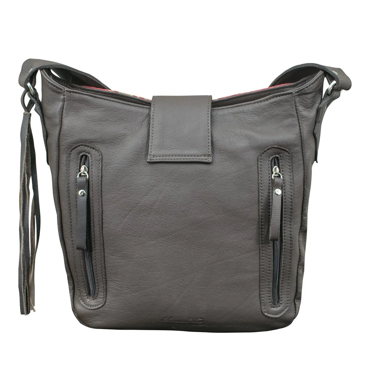 American West Midnight Copper Ultra Soft Drum Dyed Conceal Carry Hobo - Image 2