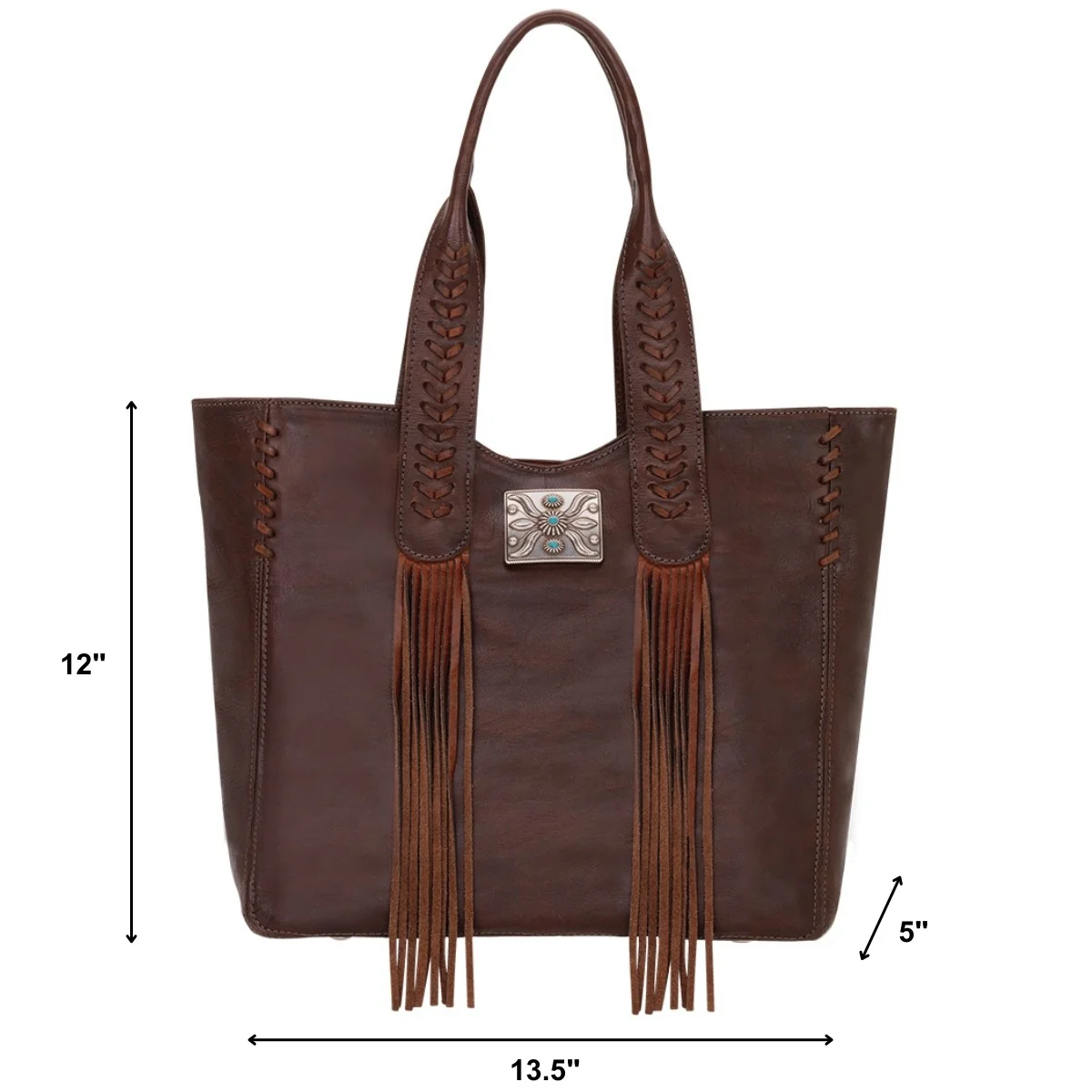 American West Mohave Canyon Large Zip Top Tote - Image 9