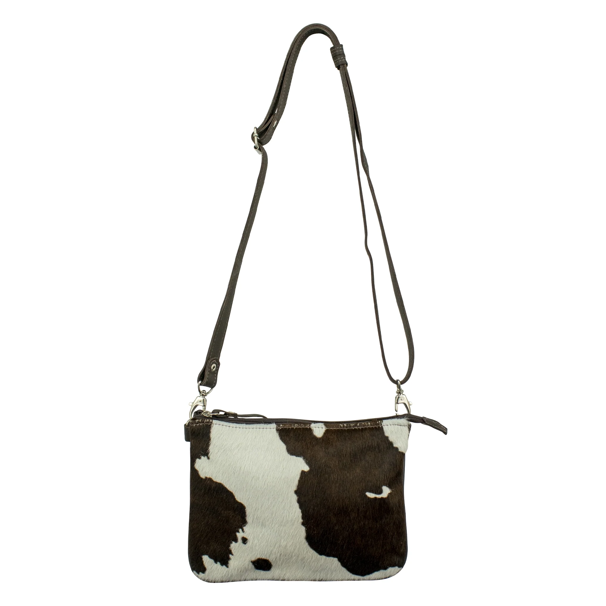 American West Pony Multi-Compartment Crossbody with Hair-On Hide - Image 2