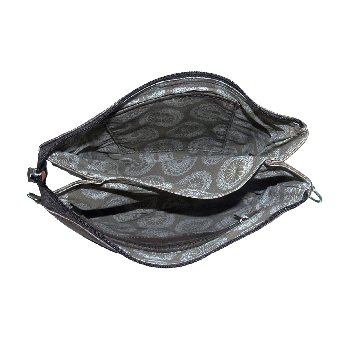 American West Pony Multi-Compartment Crossbody with Hair-On Hide - Image 4