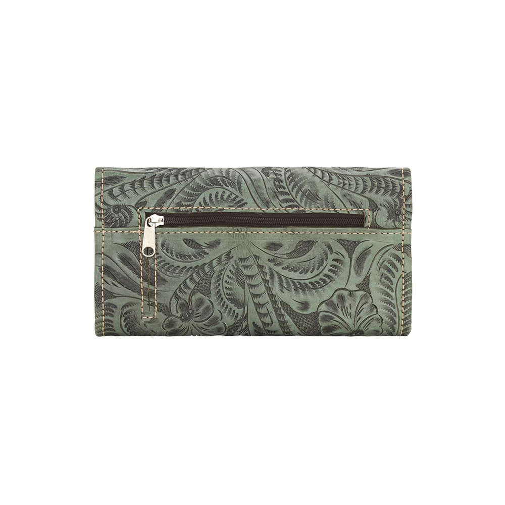 American West Saddle Ridge Ladies Tri-Fold Wallet - Image 15