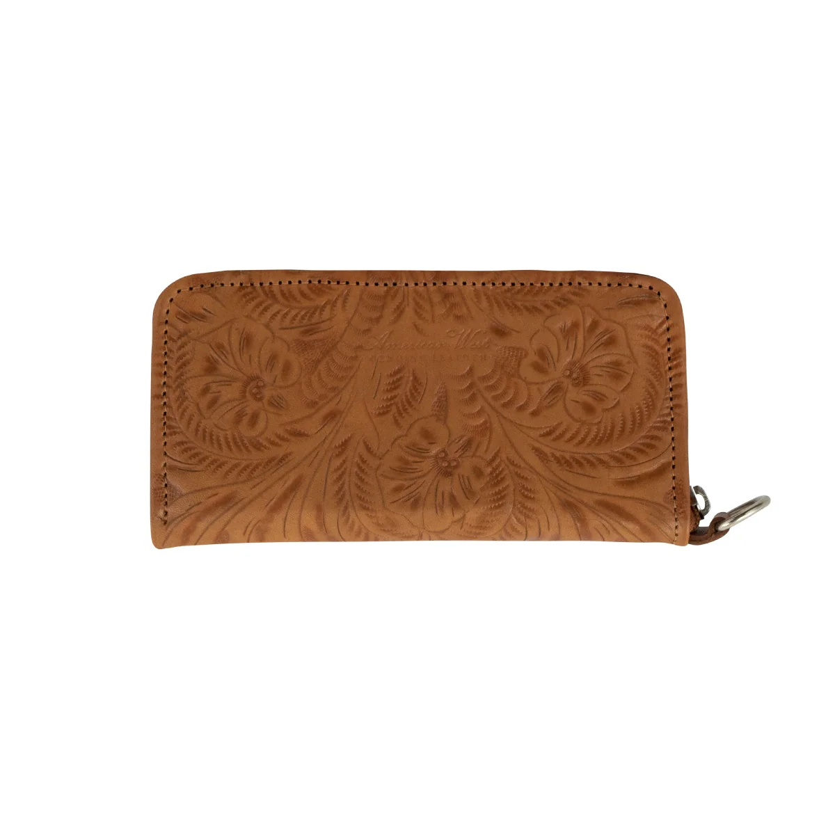 American West Saddle Ridge Ladies Zip Around Wallet - Image 5