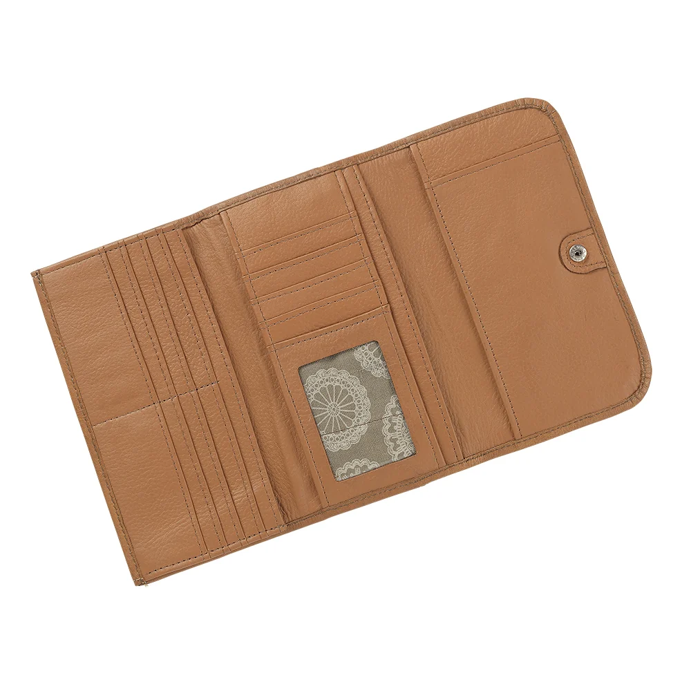 American West Tribal Weave Ladies Tri-Fold Wallet - Image 5