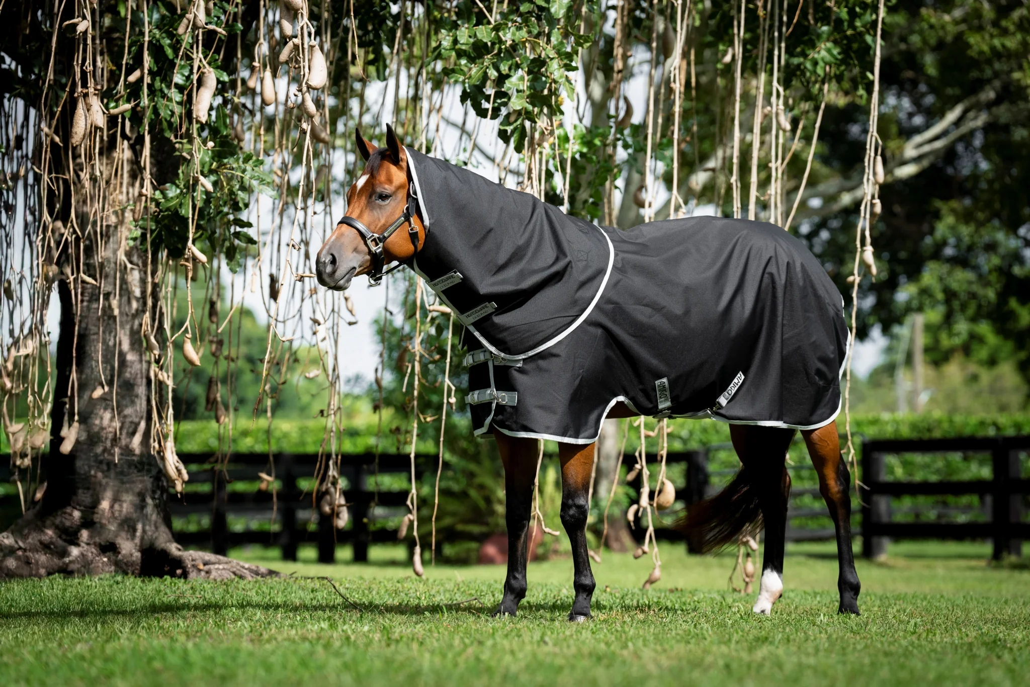 Amigo Ripstop 900D Q Hrs Hood 150g L Black/Silver - Image 2