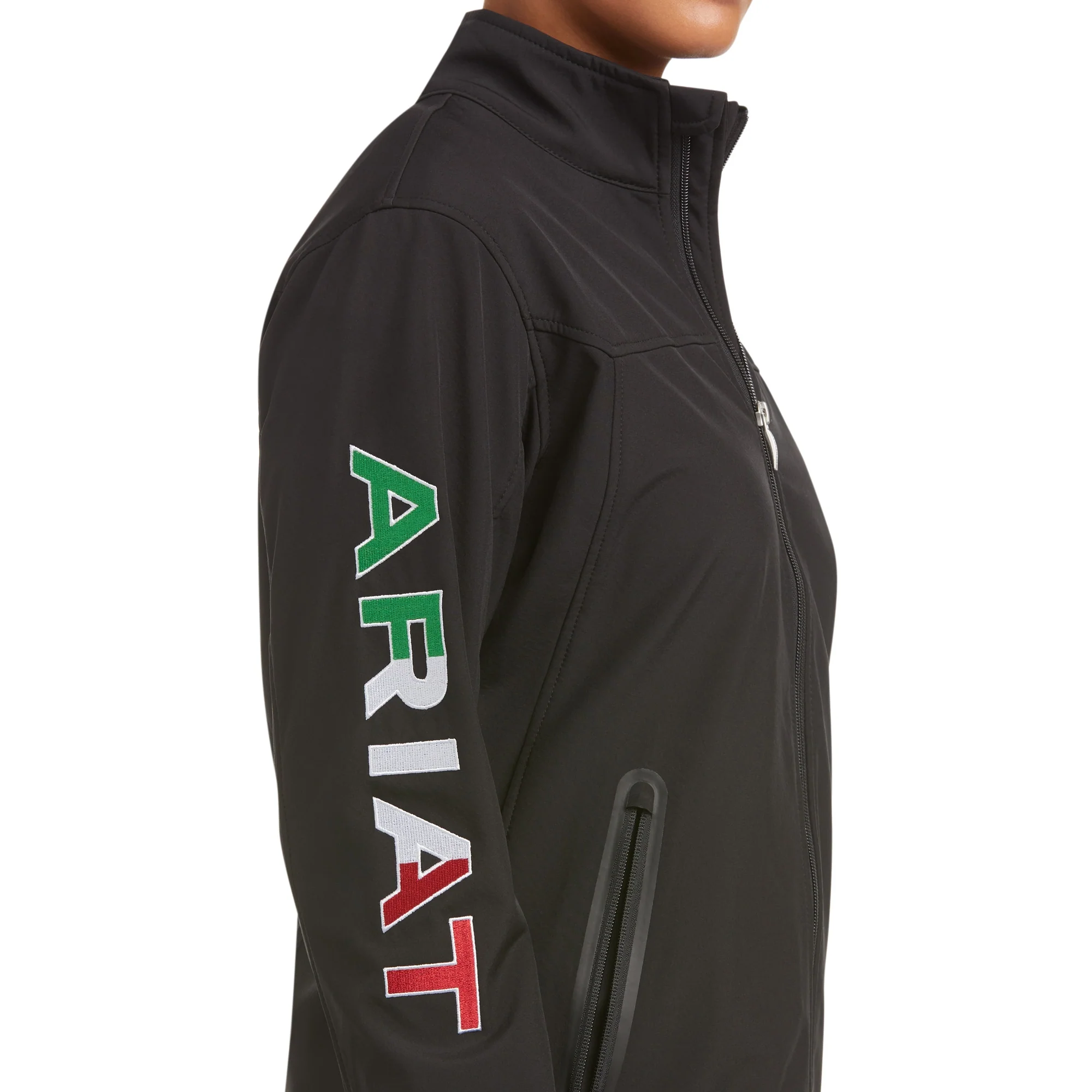 Ariat Ladies Classic Team Softshell MEXICO Jacket - Image 3