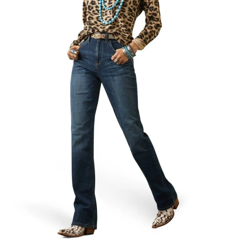 Ariat Ladies High Rise Ultra Relaxed Frankie Strai - Image 3