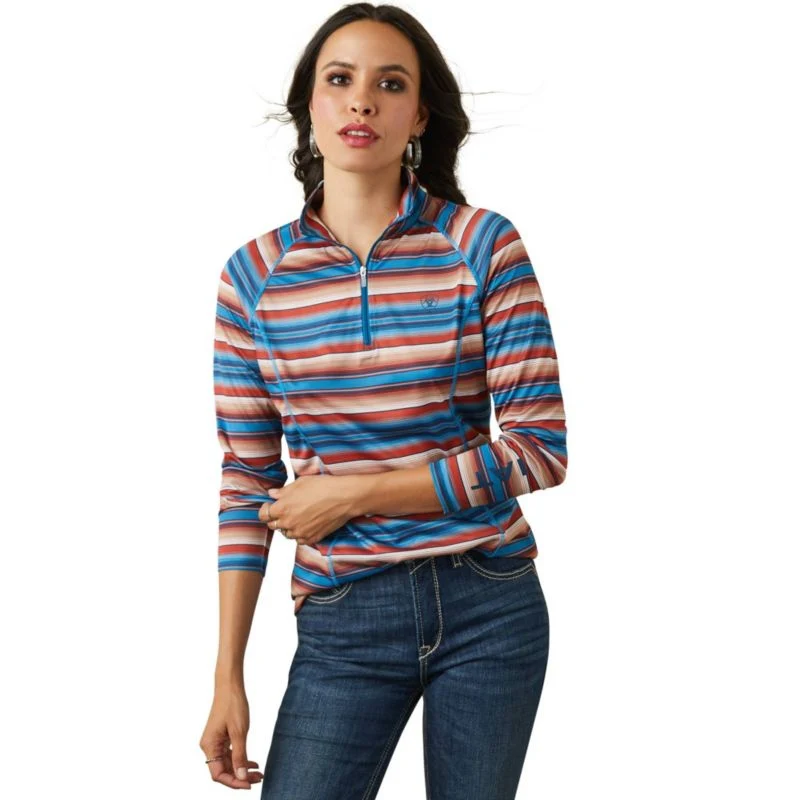 Ariat Laguna 1/4 Zip Print Top