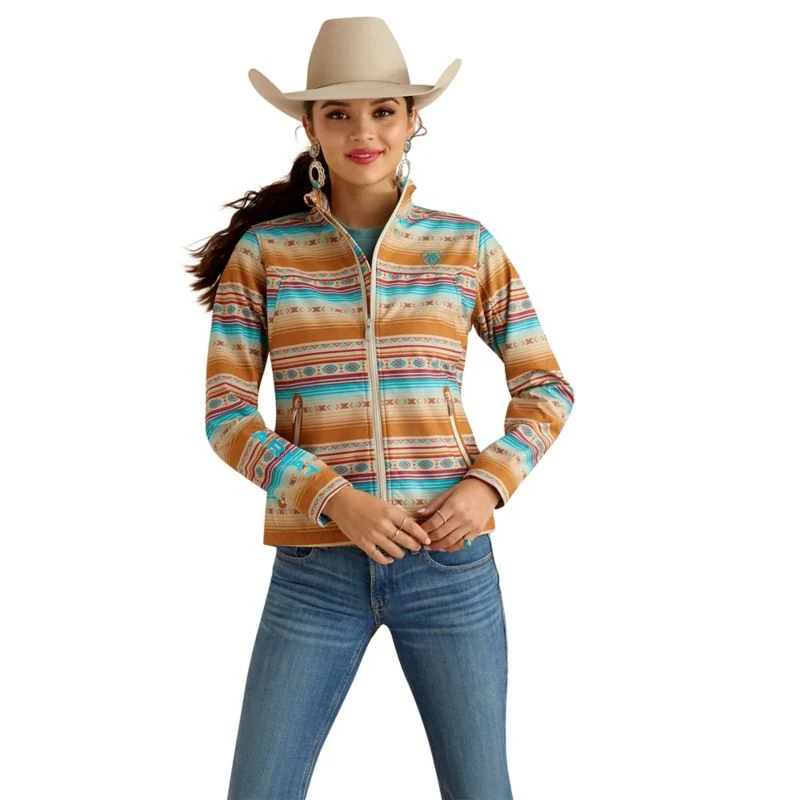 Ariat Ladies New Team Print Softshell - Image 2