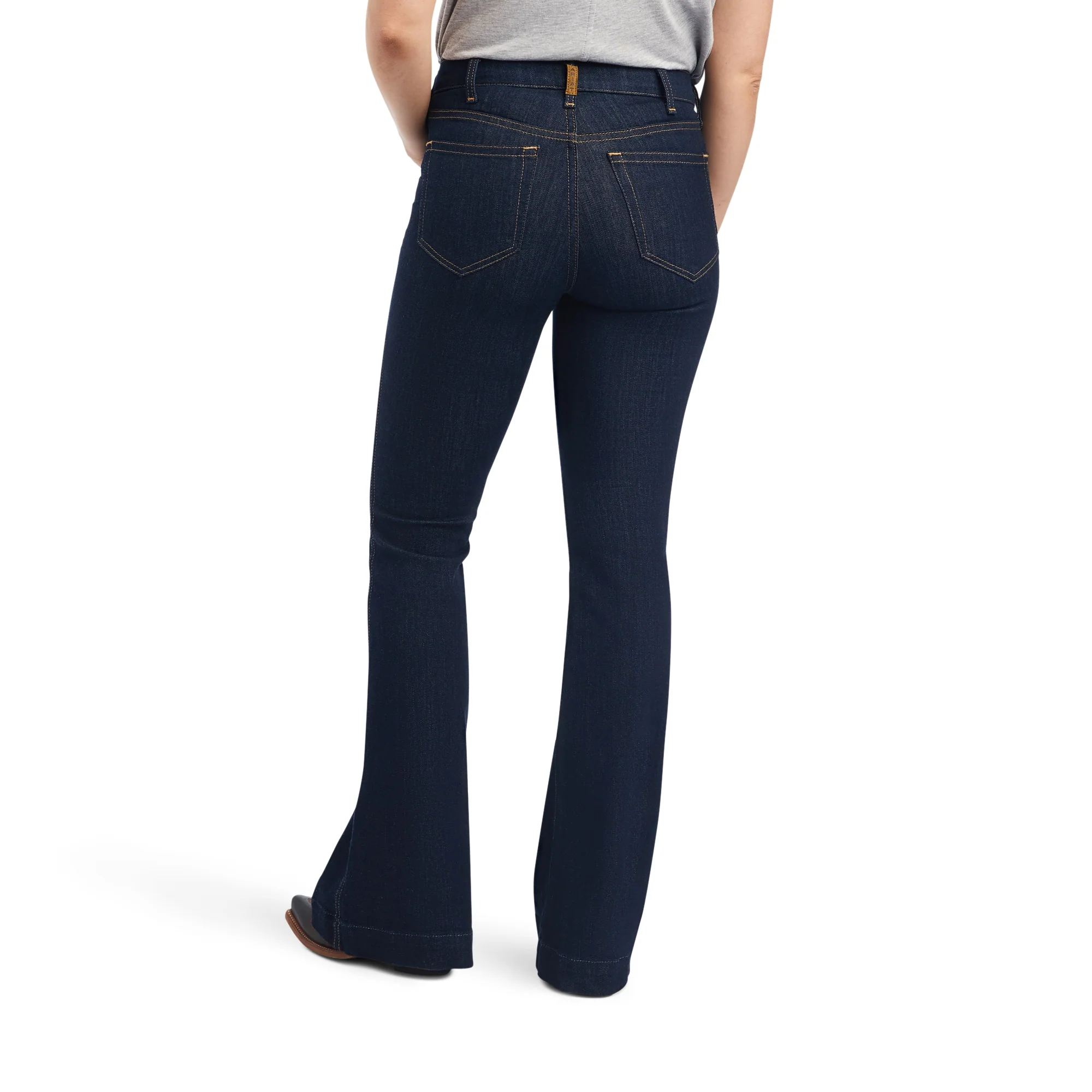 Ariat Ladies R.E.A.L. High Rise Alexa Flare Jeans - Image 2