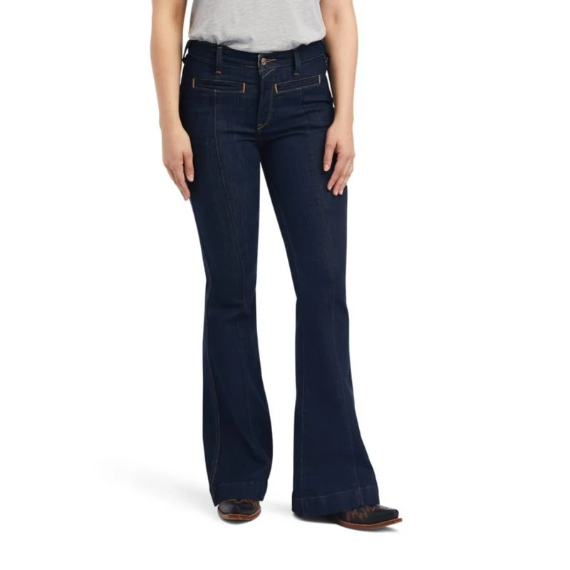 Ariat Ladies R.E.A.L. High Rise Alexa Flare Jeans