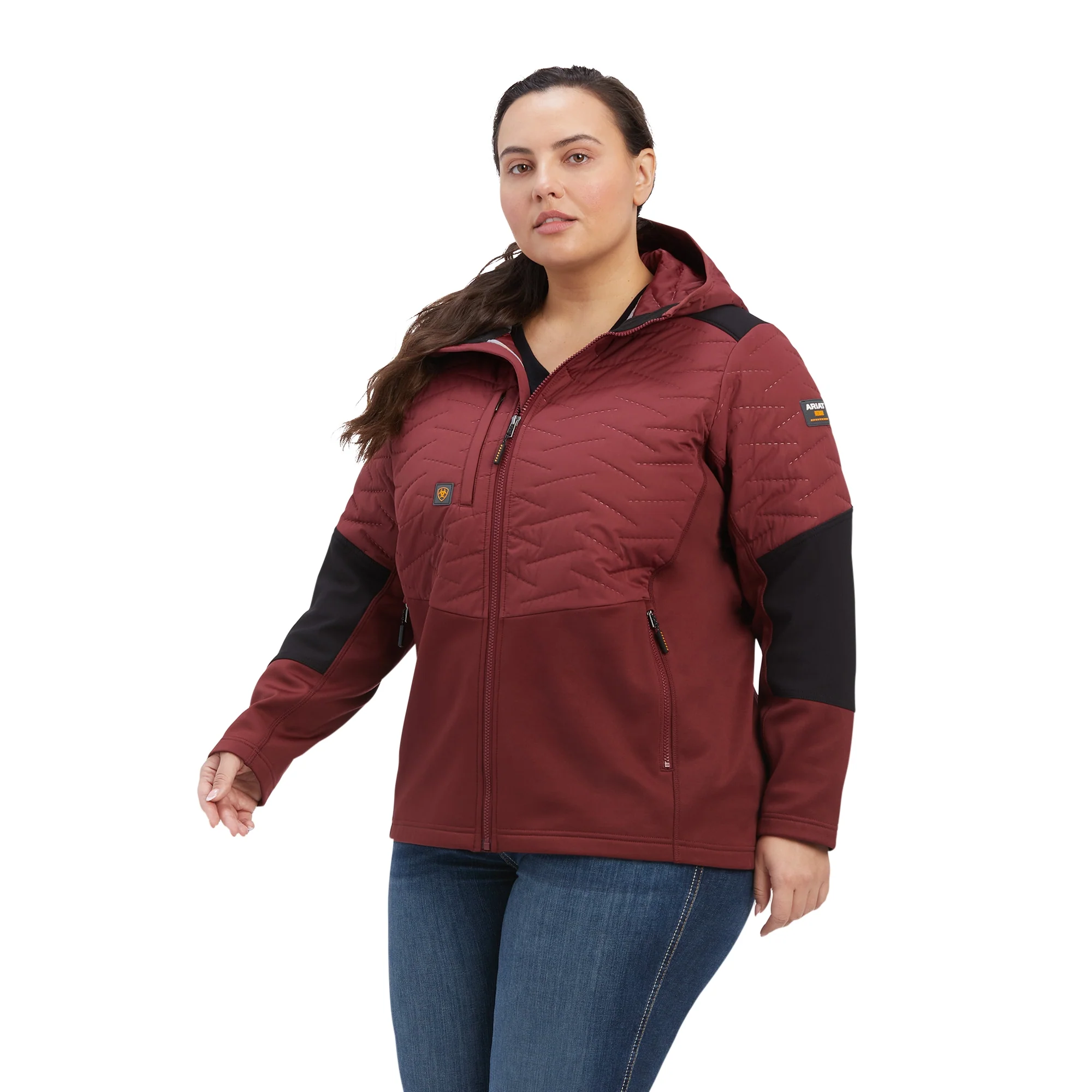 Ariat Ladies Rebar Cloud 9 Water Resistant Insulated Jacket - Image 2