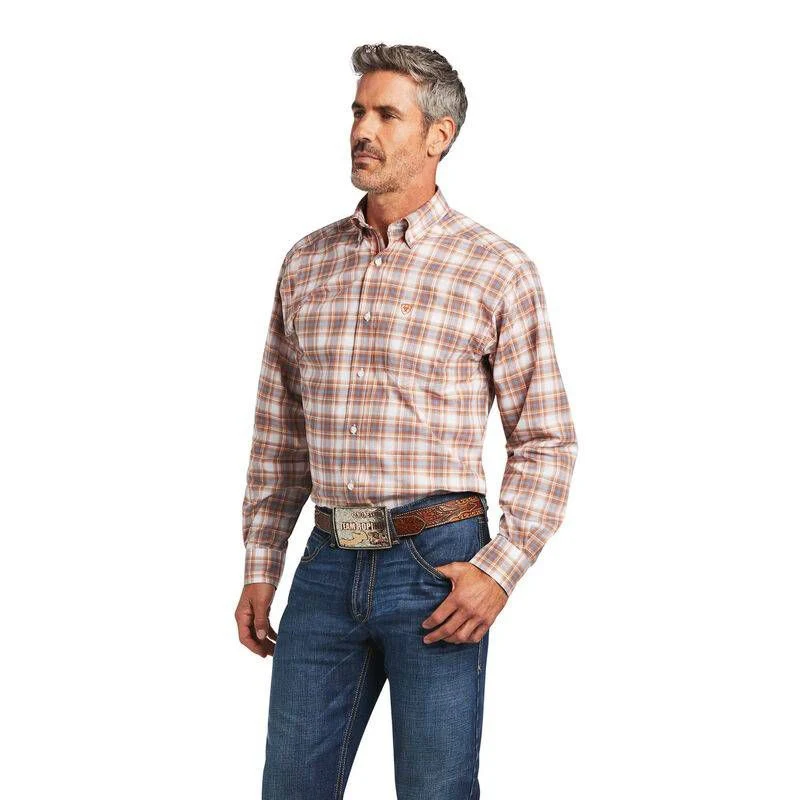 Ariat Mens Pro Series Bryce Stretch Classic Fit Sh