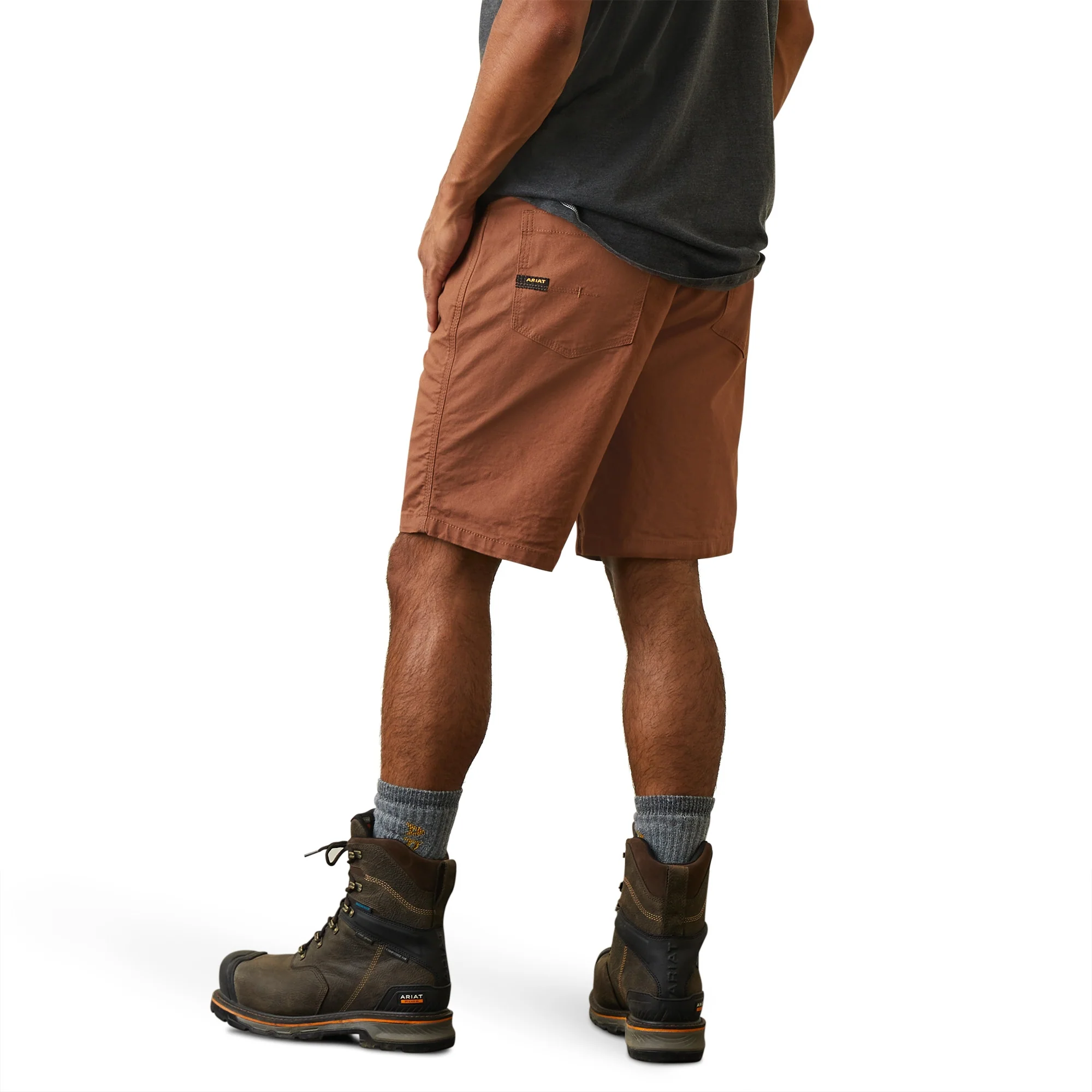 Ariat Mens Rebar DuraStretch Made Tough Shorts - Image 2