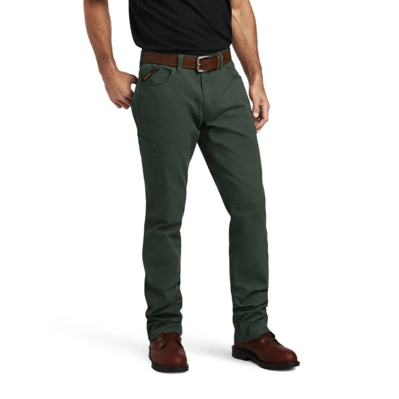 Ariat Mens Rebar M4 Low Rise DuraStretch Made Toug - Image 6