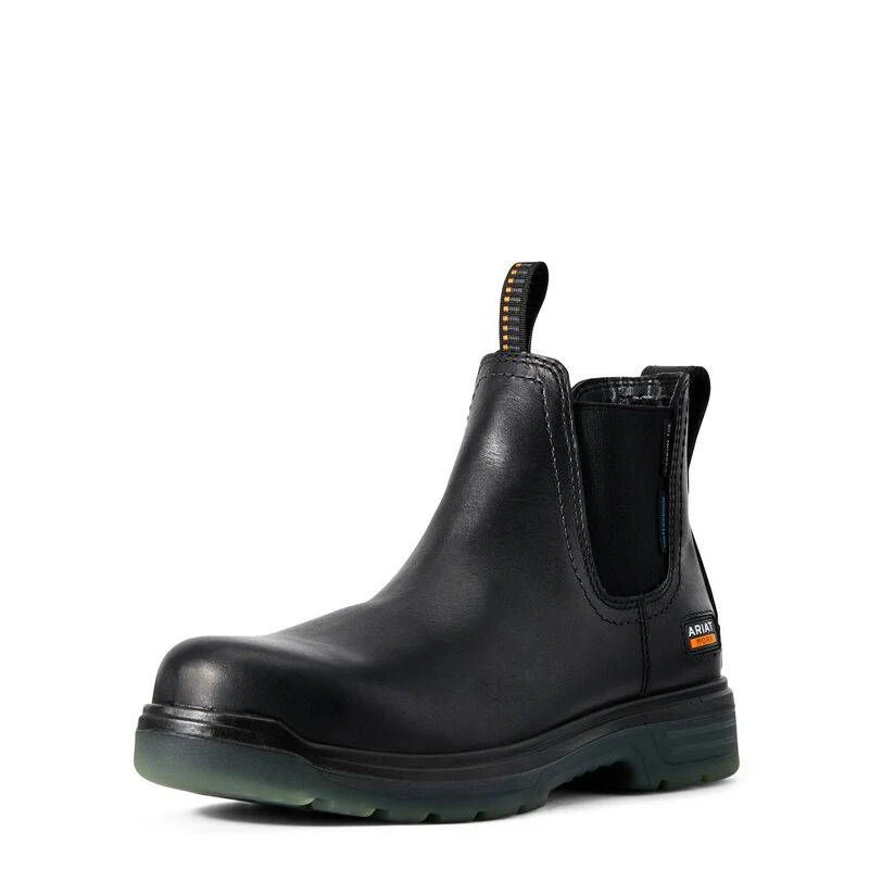 Ariat Mens Turbo Chelsea CSA Waterproof Carbon Toe - Image 4