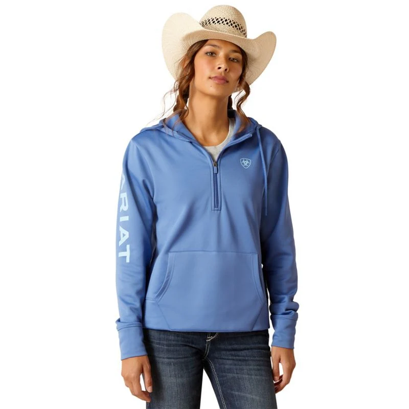 Ariat Womens 1/2 Zip Tek Hoodie - Image 3