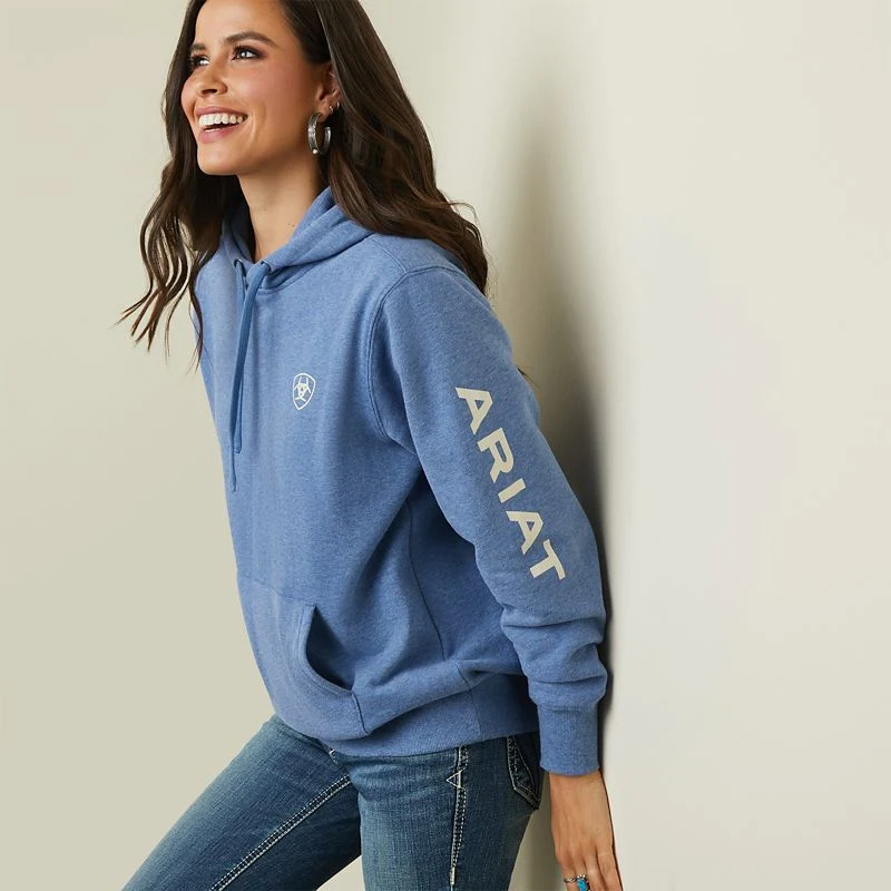 Ariat Womens Logo Hoodie - Image 3