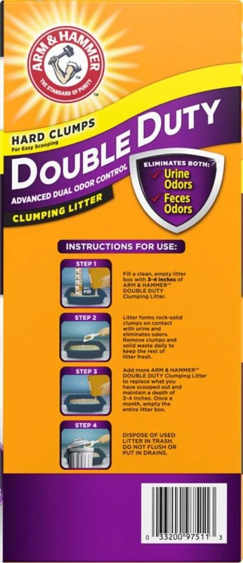 Arm And Hammer Double Duty Clumping Litter - Image 4
