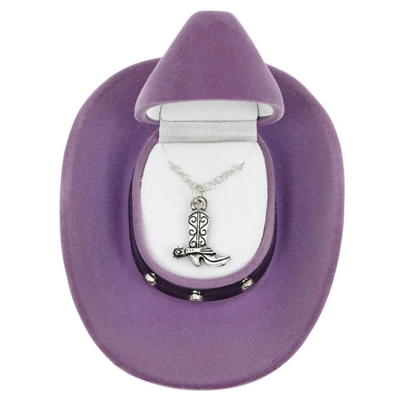 Ladies Cowboy Boot Necklace 16 - Image 2