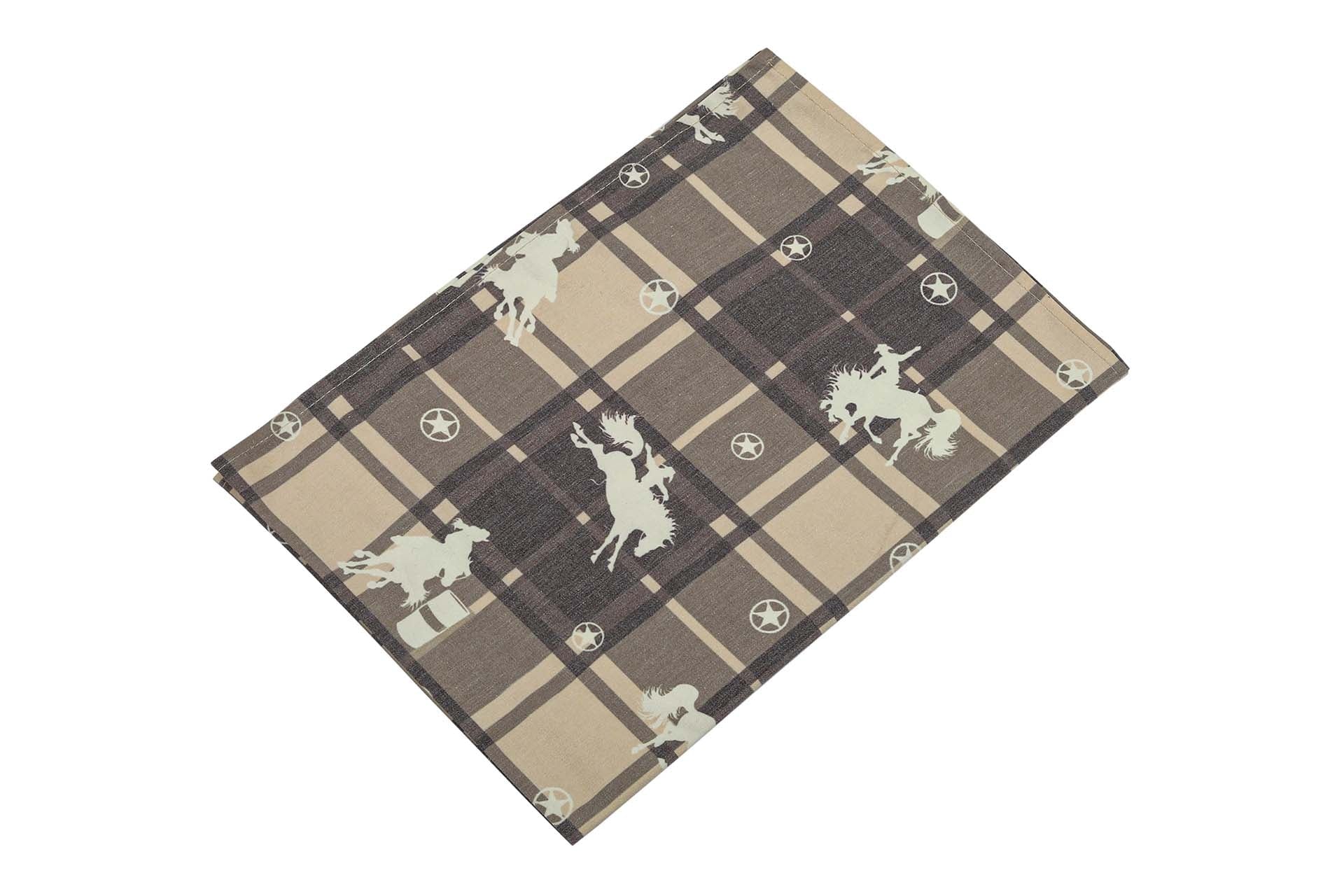 AWST Int'l Lila Rodeo Plaid Kitchen Towel - Image 3