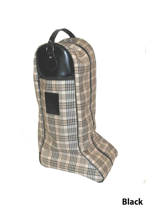 Baker Riding Boot Bag 24" Tall Original Baker Plai - Image 3