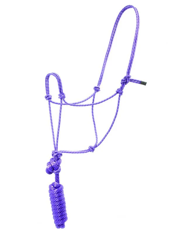 Basic Poly Rope Halter with Lead - Image 2