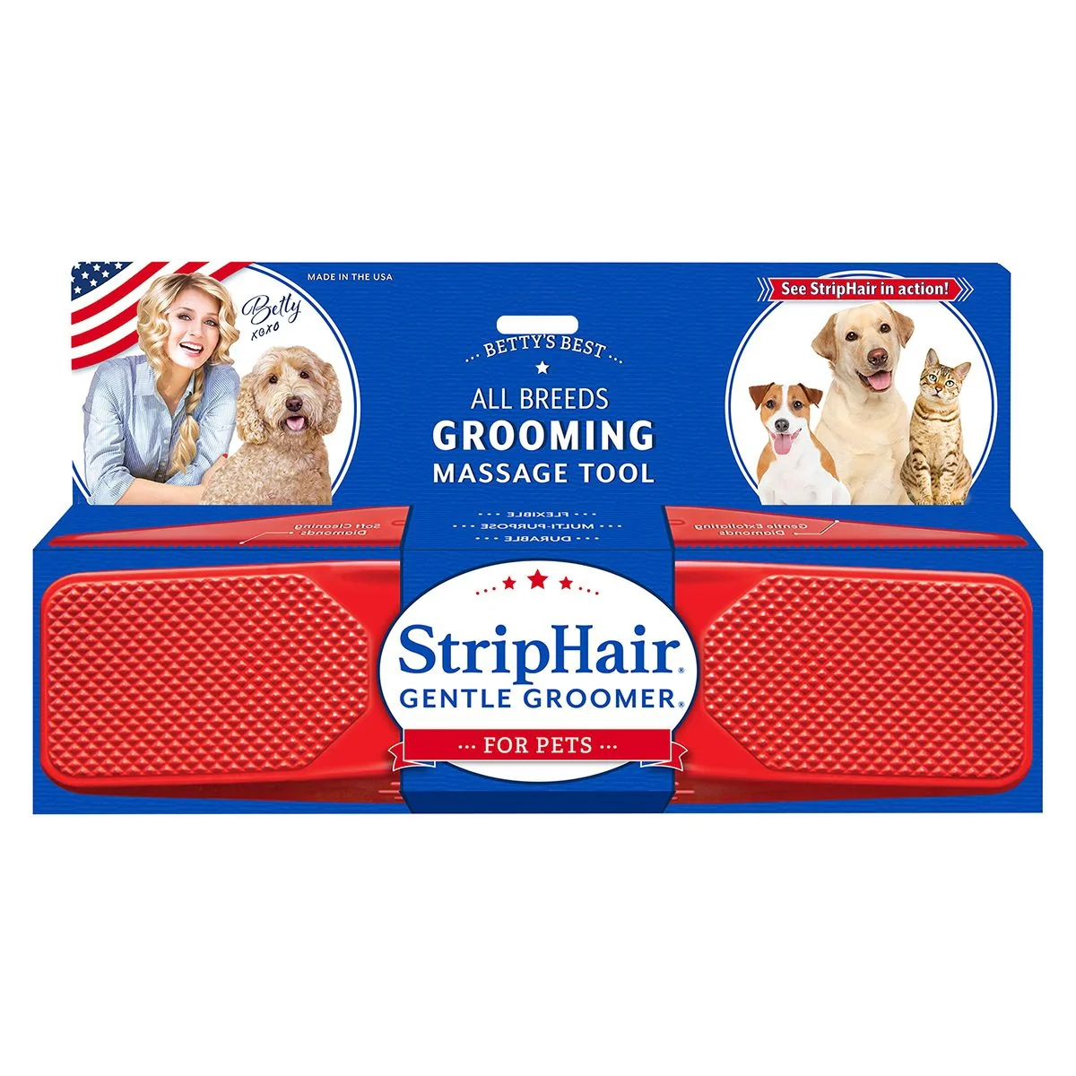 Bettys Best StripHair Gentle Groomer - Image 2