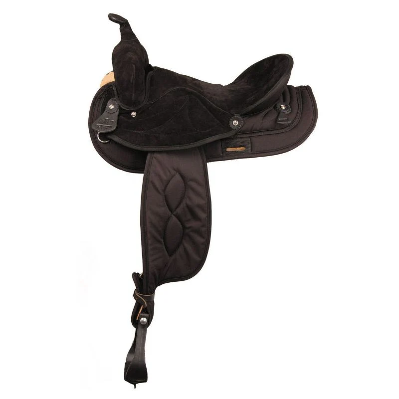 Big Horn Synthetic Suede Trail Saddle