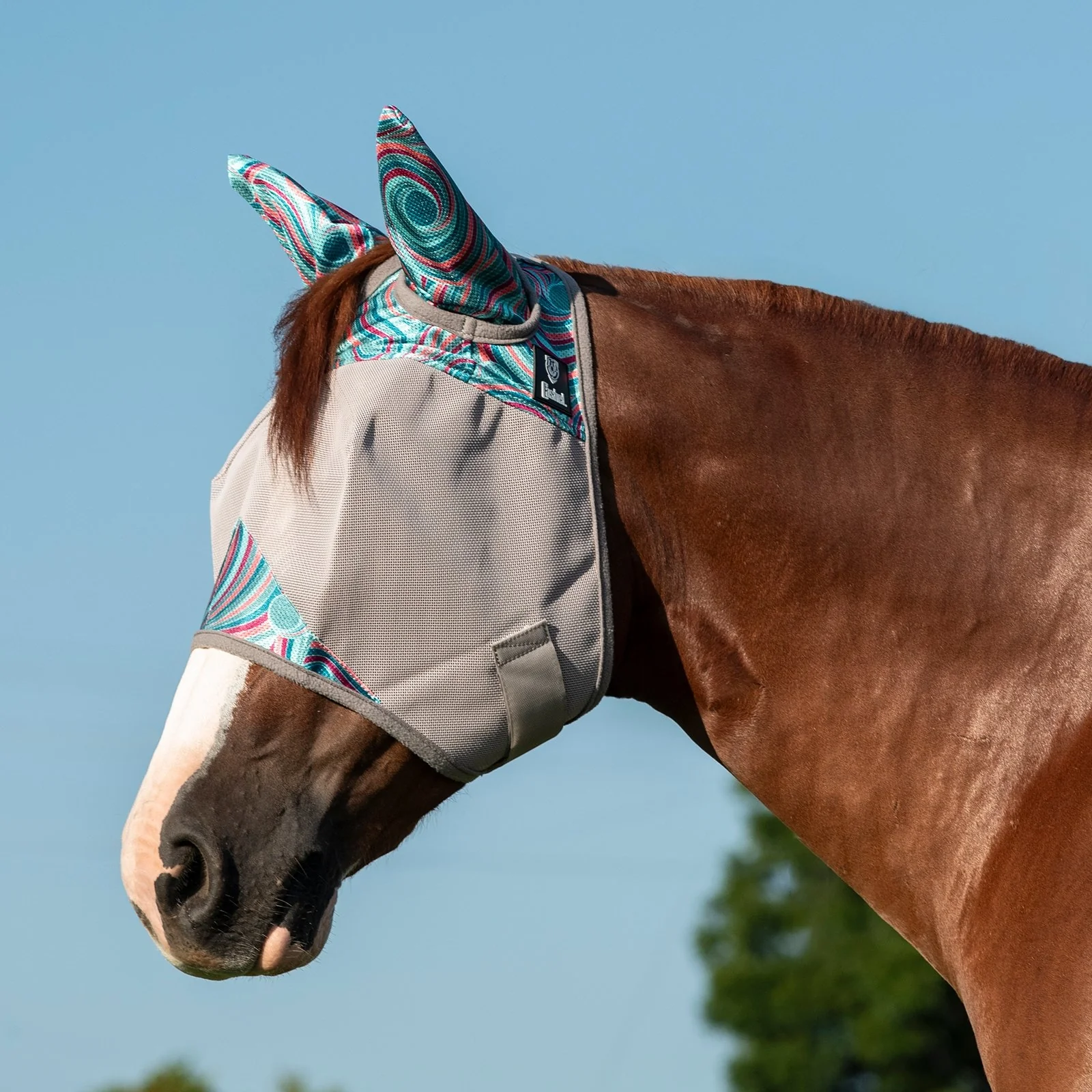 Cashel Crusader Fly Mask - Standard with Ears - Image 2