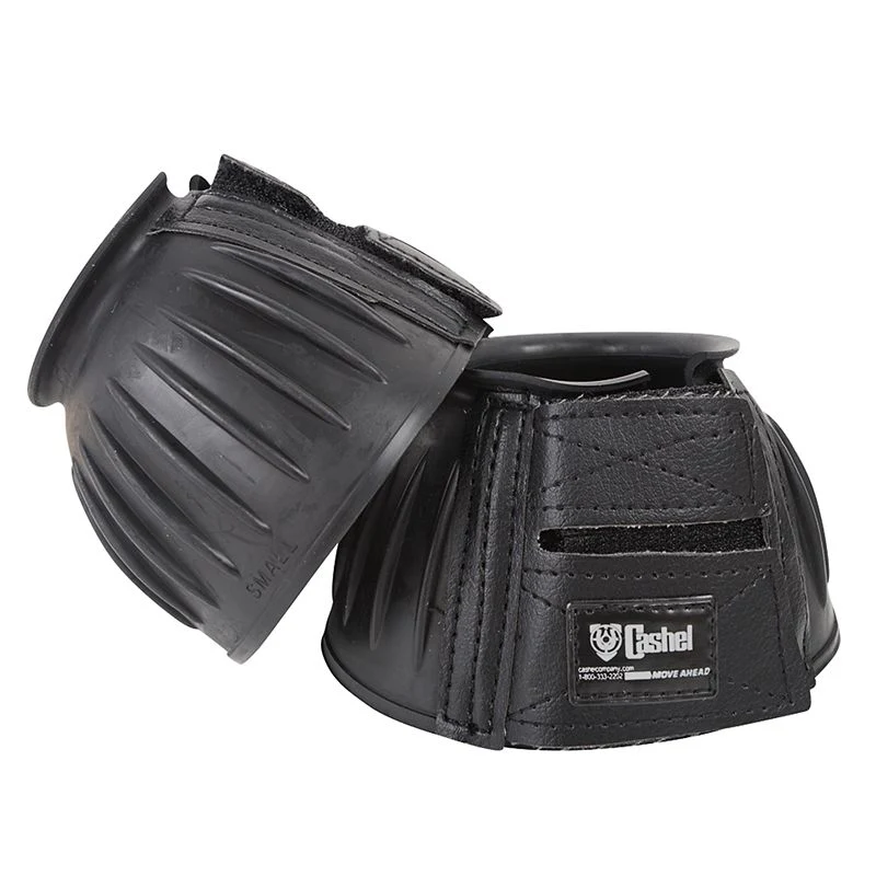 Cashel Rubber Bell Boots Large Blue - Image 2