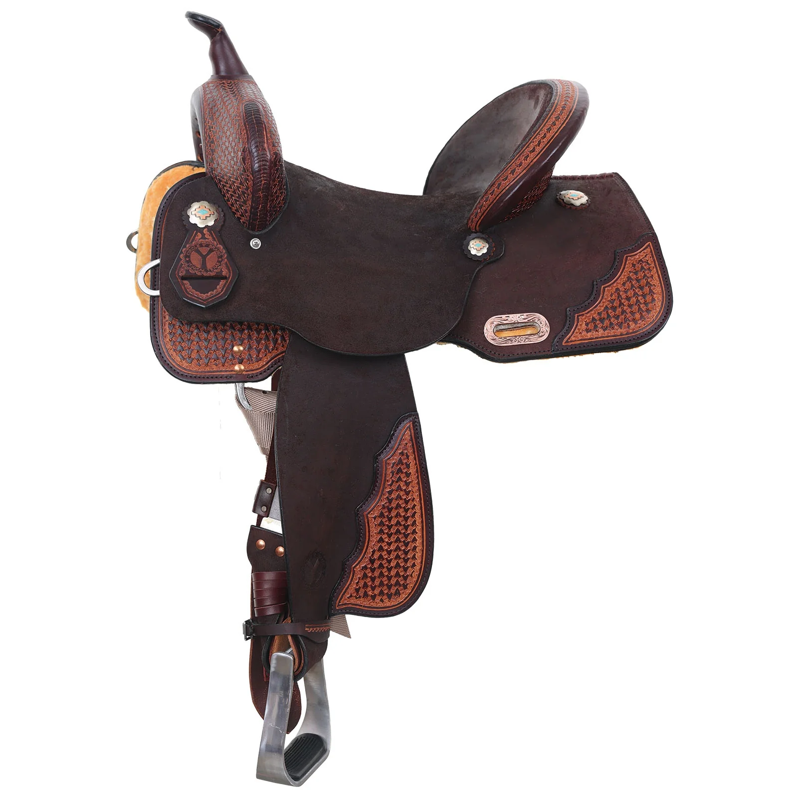 Circle Y Dawson Barrel Saddle - Image 2