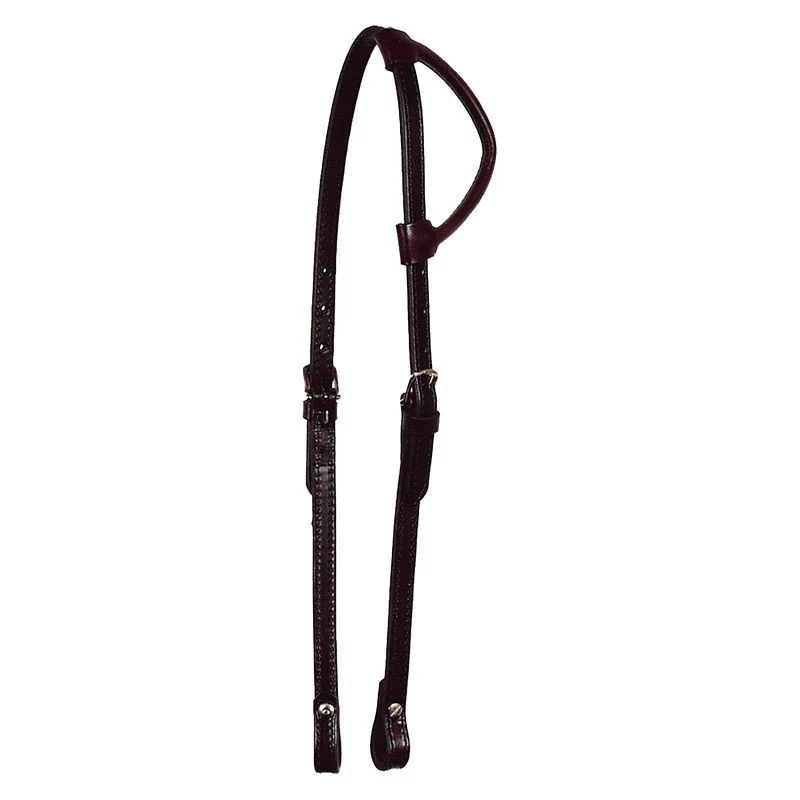 Circle Y Rolled Single Ear Headstall - Image 4