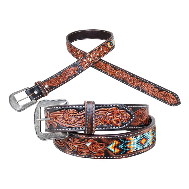 Circle Y Tribal Inlay Belt
