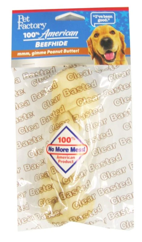 Clear Basted Bone Dog Rawhide - Image 3
