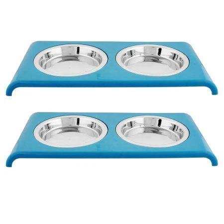 Color Splash Cat Saucer Diner 12oz 2 pack