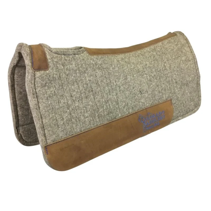 Colorado Saddlery Pressed Wool Contour Pad