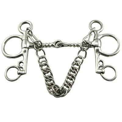 Coronet Jointed Corkscrew Pelham Bit 5