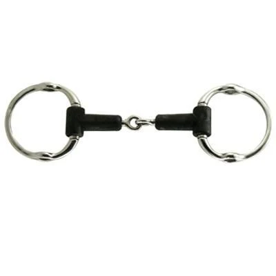 Coronet Jointed Rubber Mouth Gag Bit